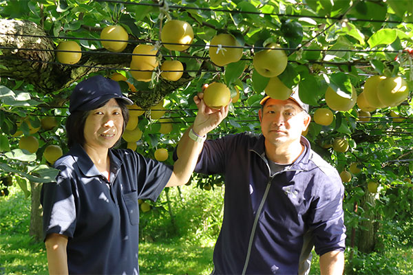 若手梨農家のチーム